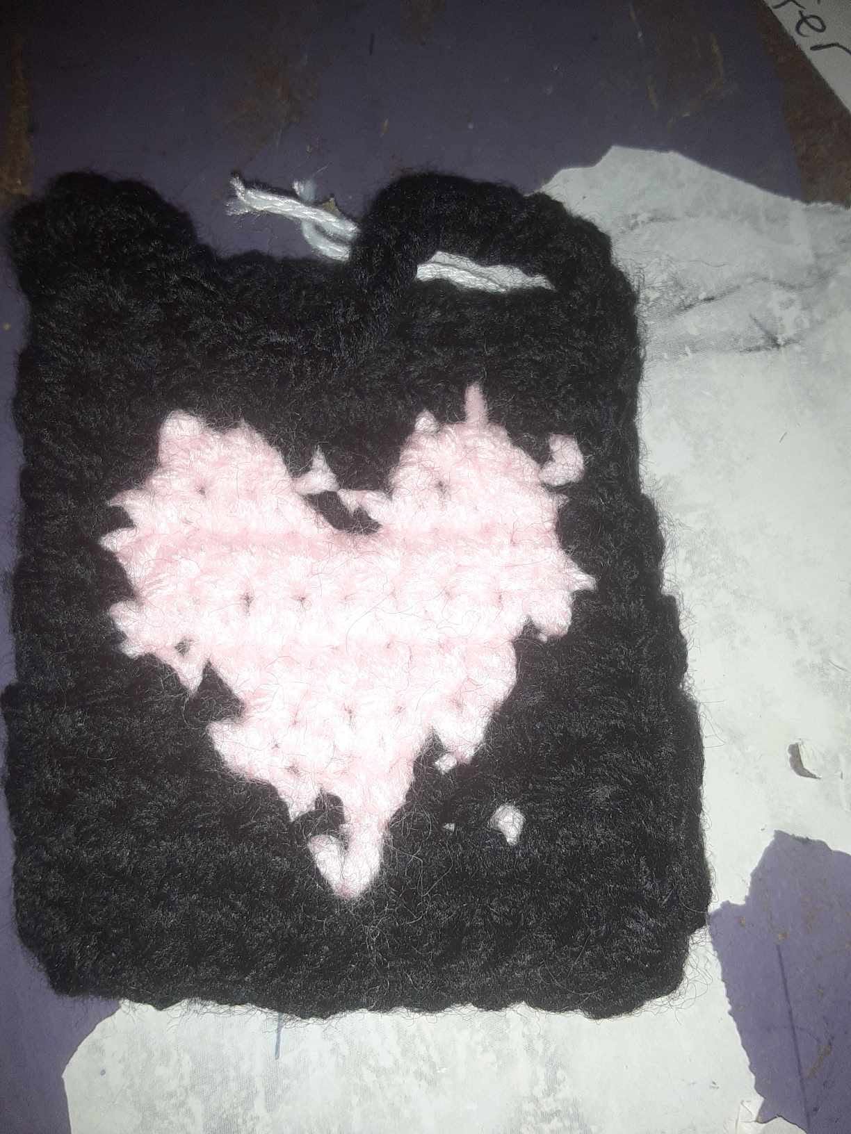 mini heart tapestry
