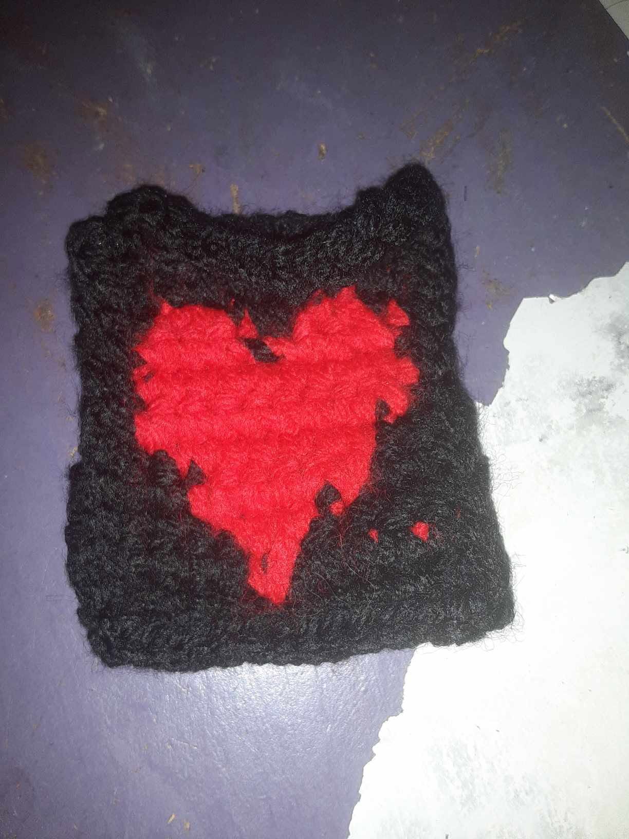 mini heart tapestry